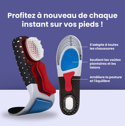 OrthoStep™ | Éliminent la douleur aux pieds à 92 % en 7 jours